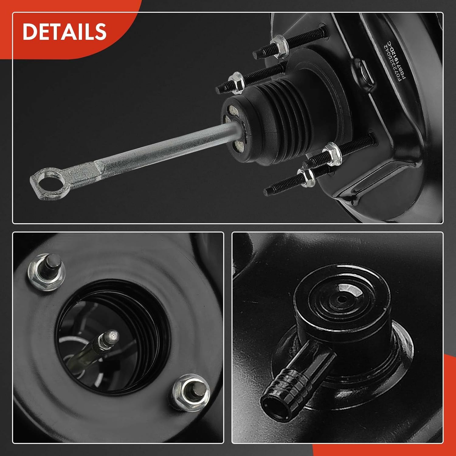 A-Premium Vacuum Power Brake Booster Compatible with Ford F-150 2004-2008, Lobo 2005-2008 & Lincoln Mark LT 2006-2008, 4.2L 4.6L 5.4L, Without Master Cylinder