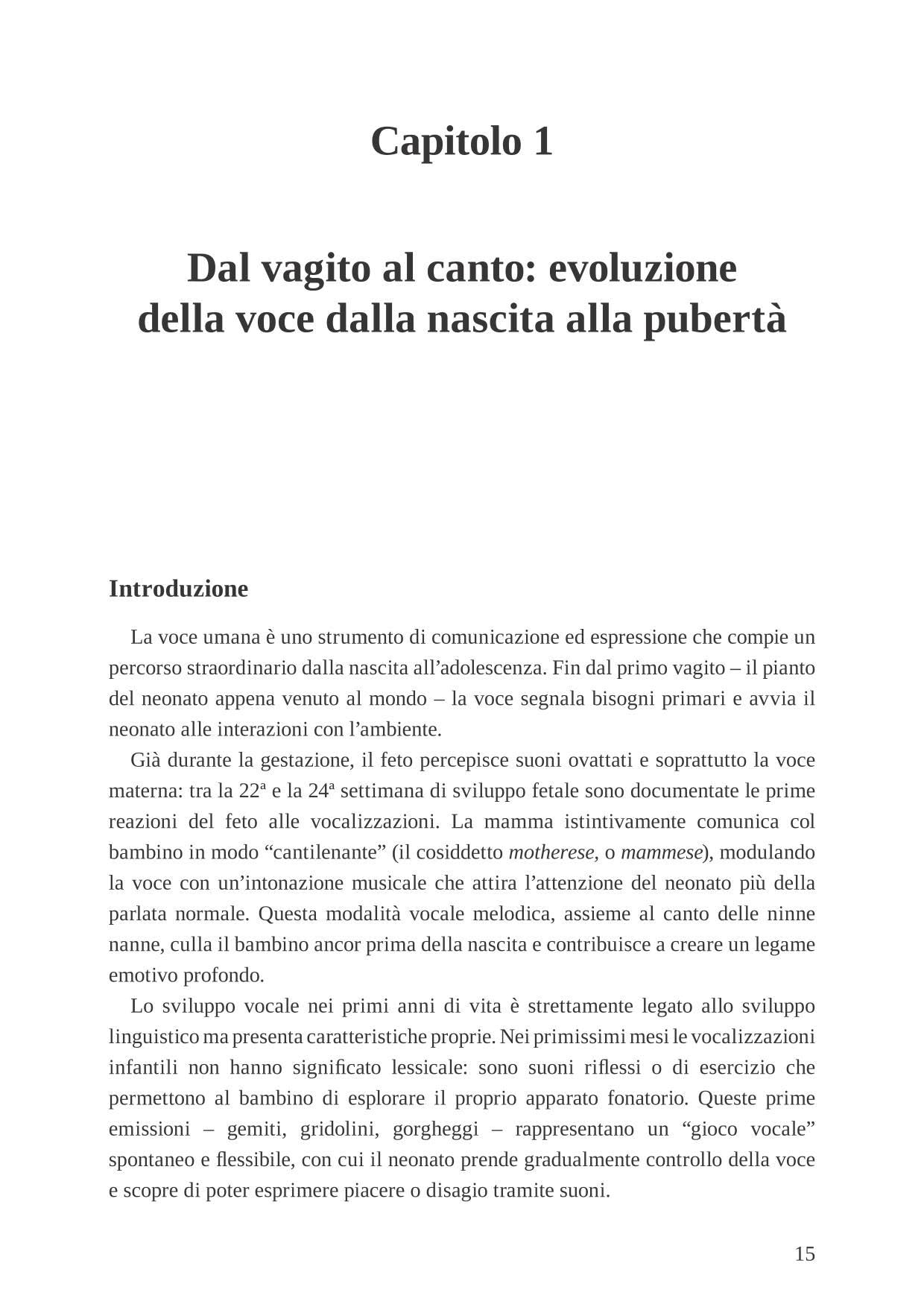 Voci bianche. Acustica, fisiologia vocale ed educazione corale. Metodo