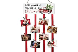 Christmas Card Holder Wall Display