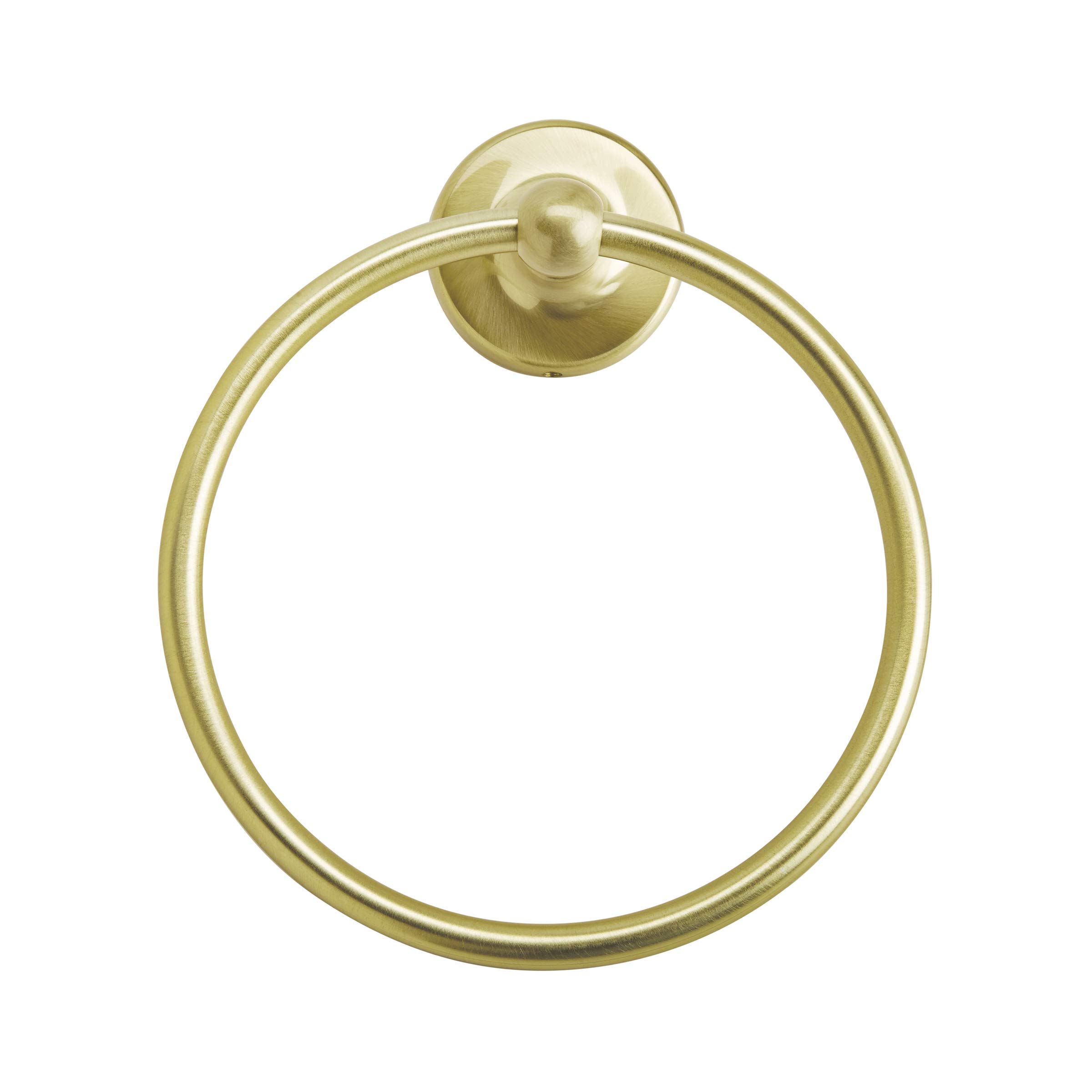 Amerock Wall Mounted Gold Towel Ring, Small Hand Towel Holder, Bathroom Accessories, Bath Hardware, Kitchen Towel Holder - Image 3