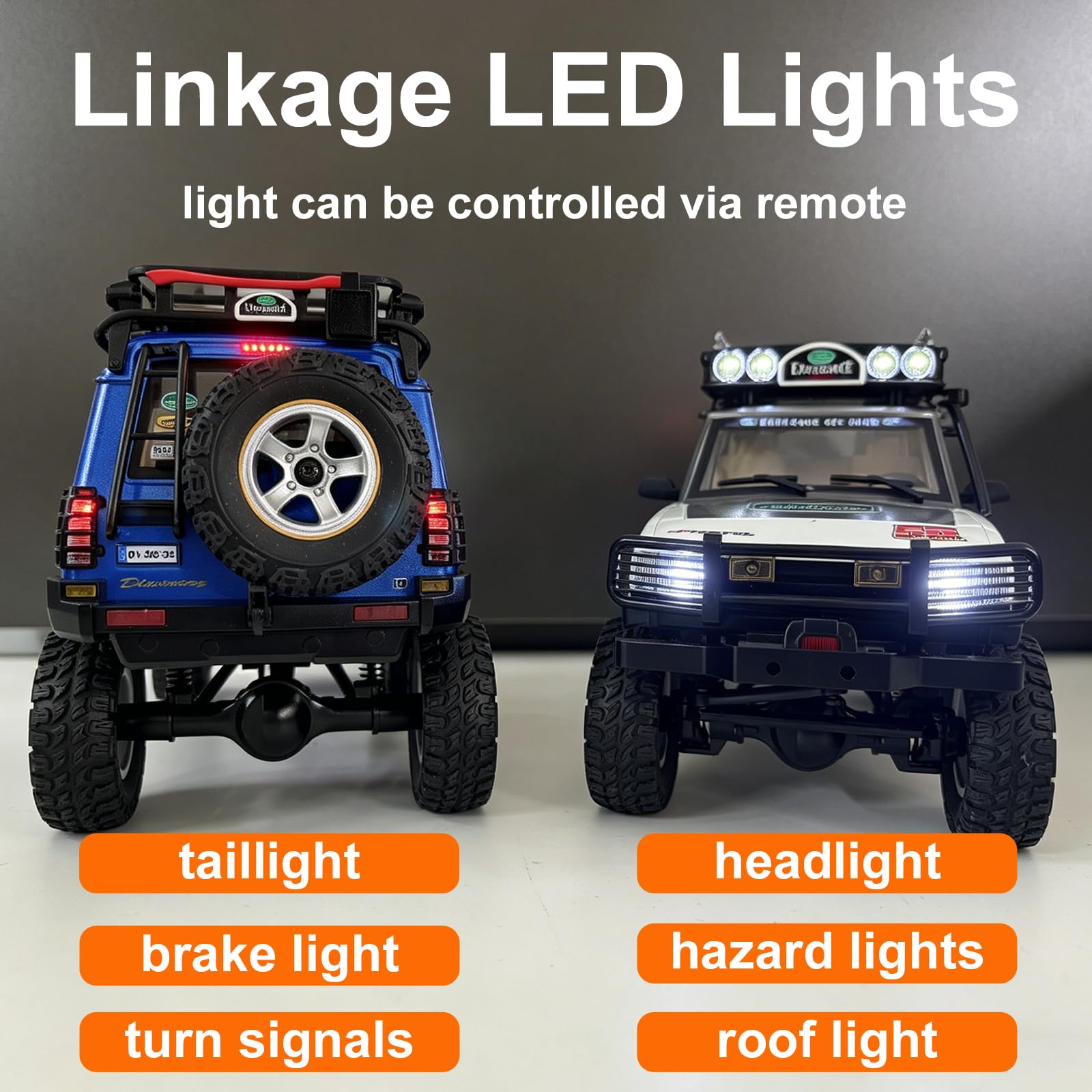 Amazon.com: YUCT JXC LR1801 1/18 Scale 4WD Off Road RC Crawler