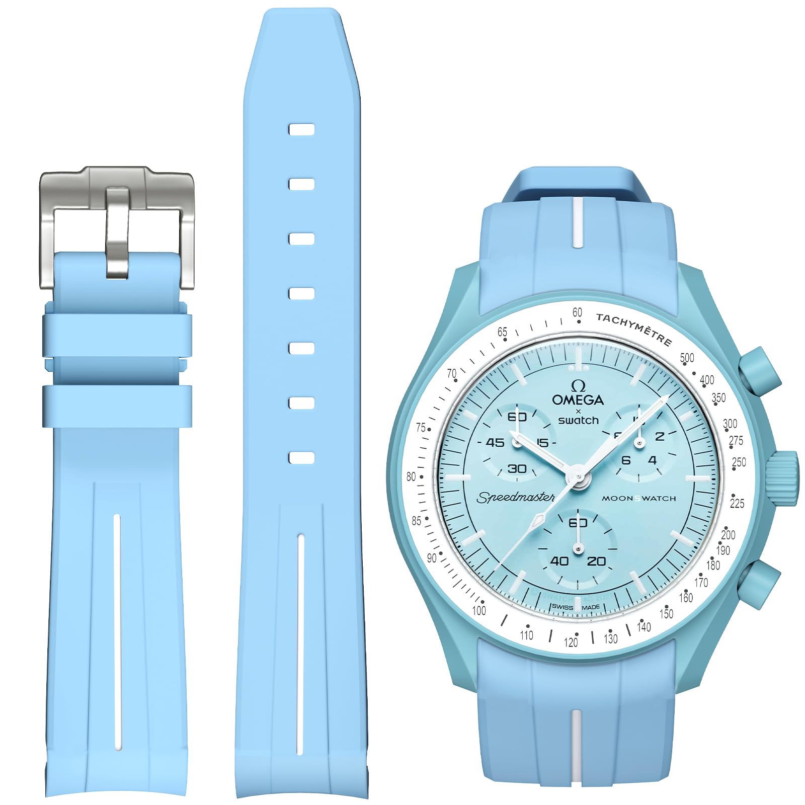 Speedmaster Cinturino Di Ricambio Swatch Omega Moonwatch Costo