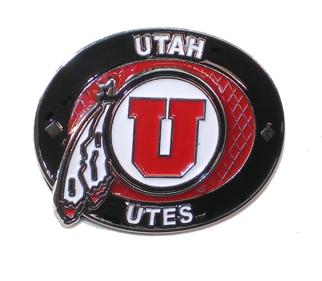 Aminco NCAA Utah Utes Oval Pin