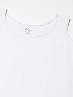 Vista 4 de JUST MY SIZE Camiseta sin mangas de algodón para mujer, talla extra grande