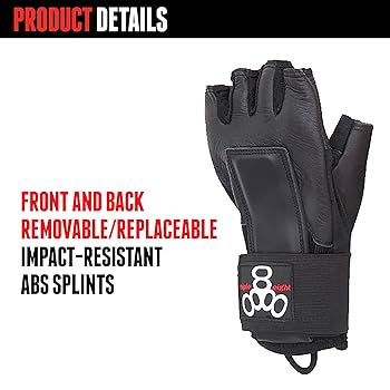 スケートボード Triple Eight HIRED HANDS XL USED Amazon.com : Triple Eight Hired Hands Skateboarding Wrist