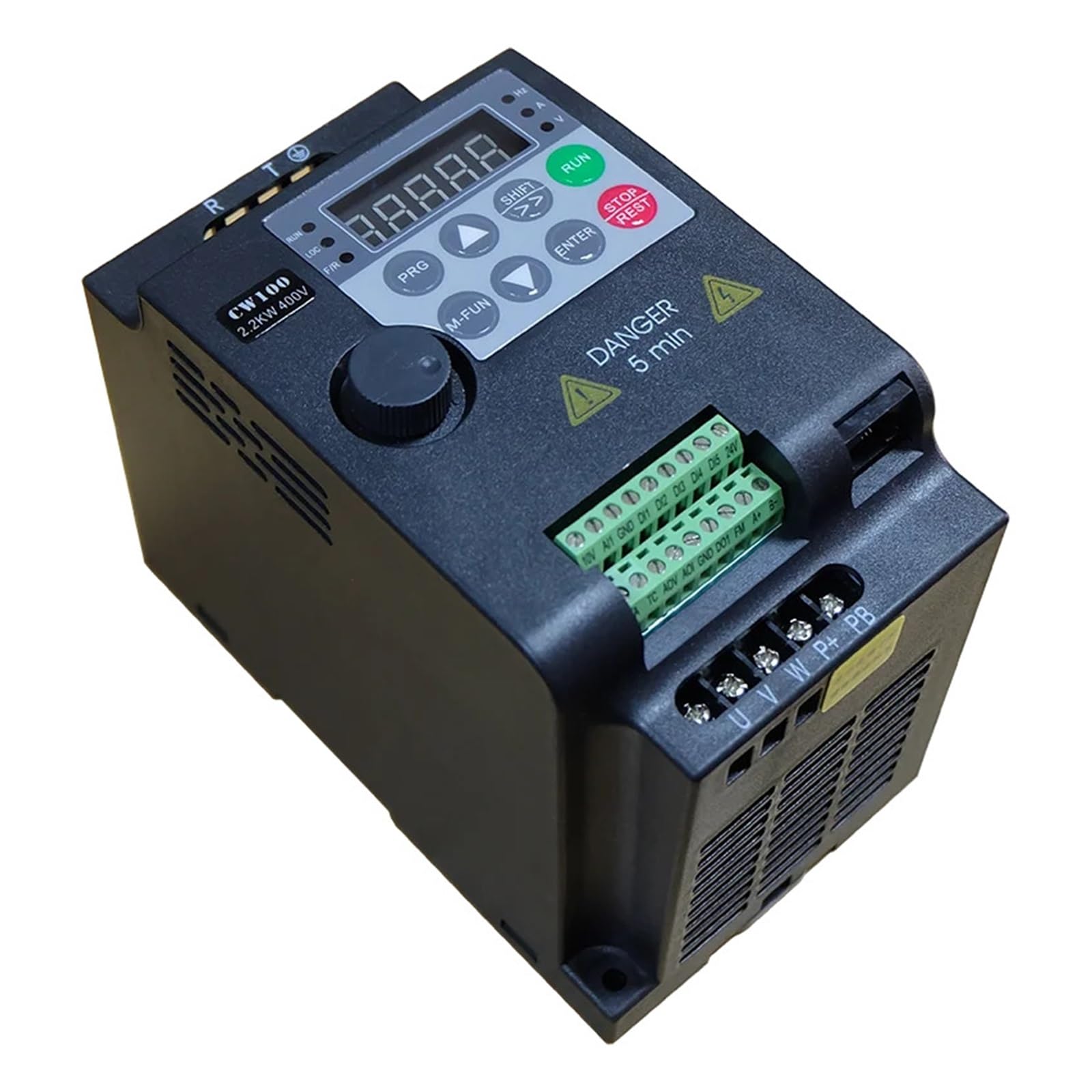 Przetwornica częstotliwości 0,75 kW/1,5 kW/2,2 kW 1/2/3 Ekonomiczny miniaturowy przetwornik częstotliwości VFD do sterowania prędkością silnika(1HP 0.75KW)