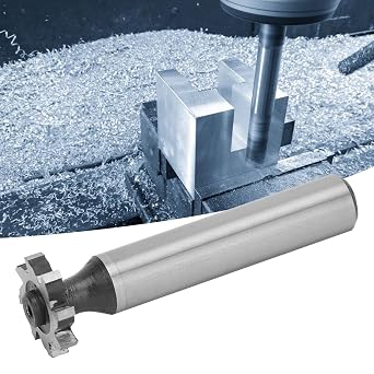 gernie T Slot Cutter Bit T Slot Cutter High Speed Hss Steel Straight Shank Aluminum Tools 60 Dovetail End Mill T Slot Milling Cutters, gernie51desn0gh7