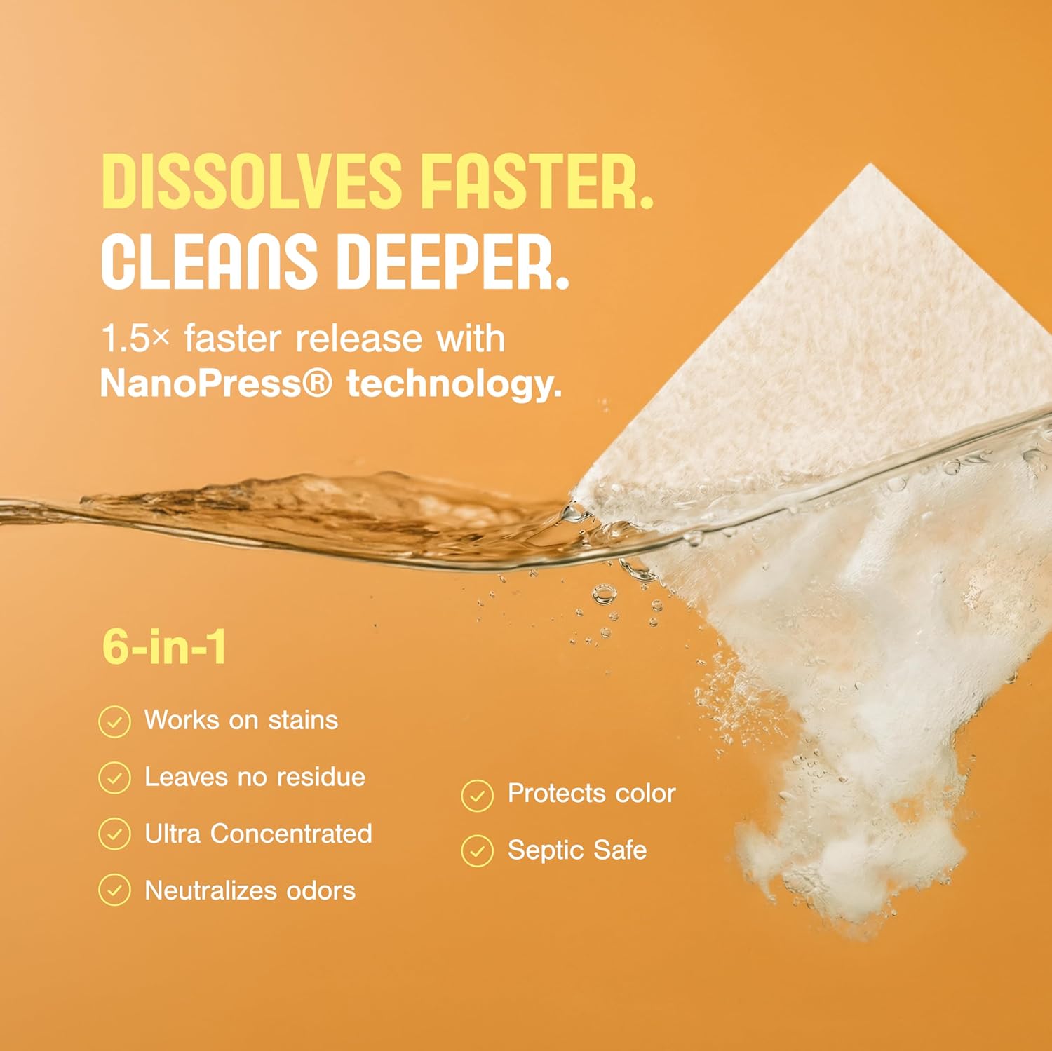 Proofed! Laundry Detergent Sheets, 96 Count, Fragrance-Free, The Only 100% Plastic-Free Sheet, No PVA or PVOH, Hypoallergenic, Bio-Based Ingredients, Made in USA, 3 Boxes