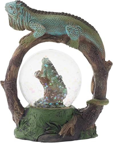 Miniatura 7 de Elanze Designs Figura de mesa mágica de pingüinos de cuello amarillo, mesa de noche, mesa de noche, en miniatura, 1.772 in, poliresina resistente,