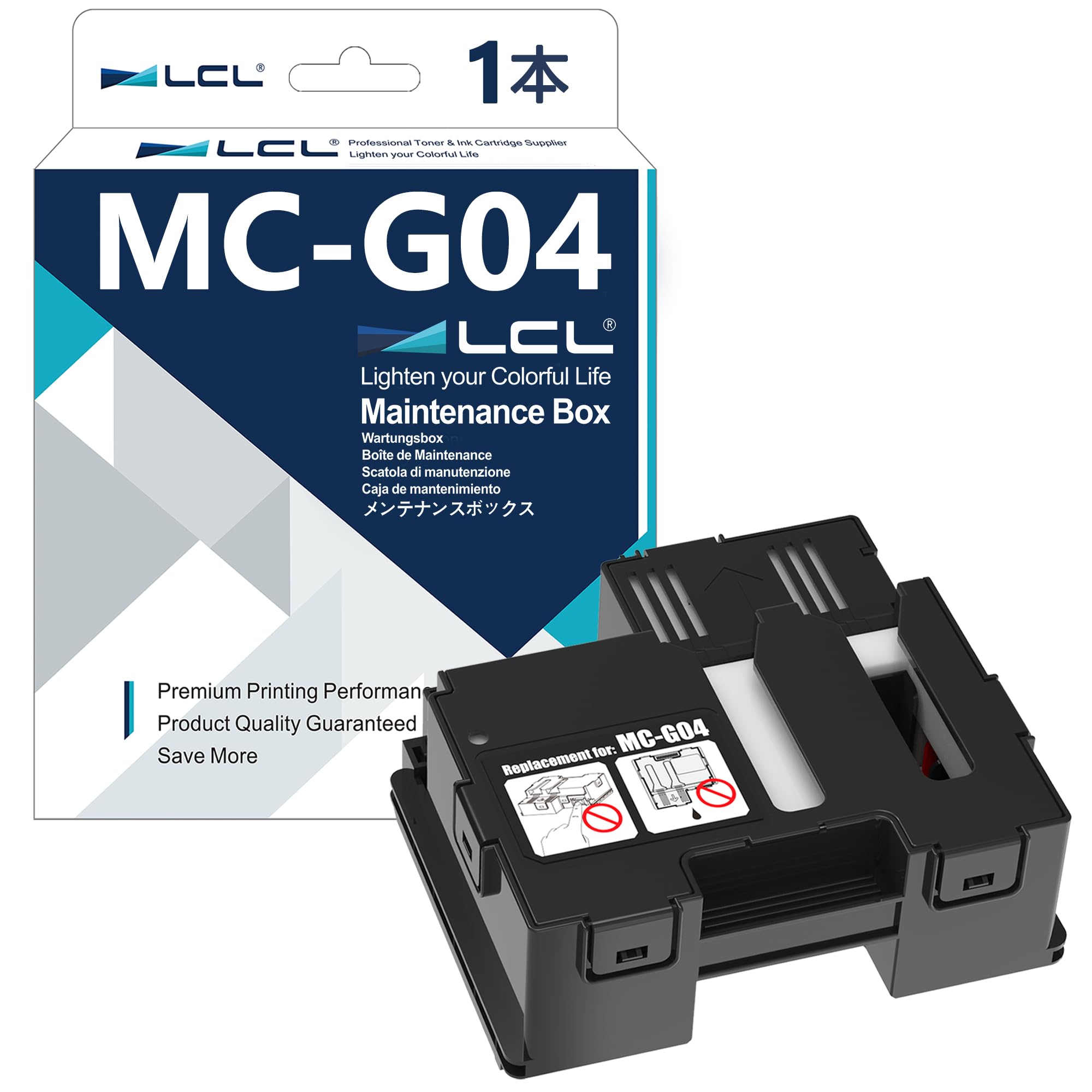 Amazon.co.jp: LCL Canon用 キャノン用 MC-G04 互換メンテナンス