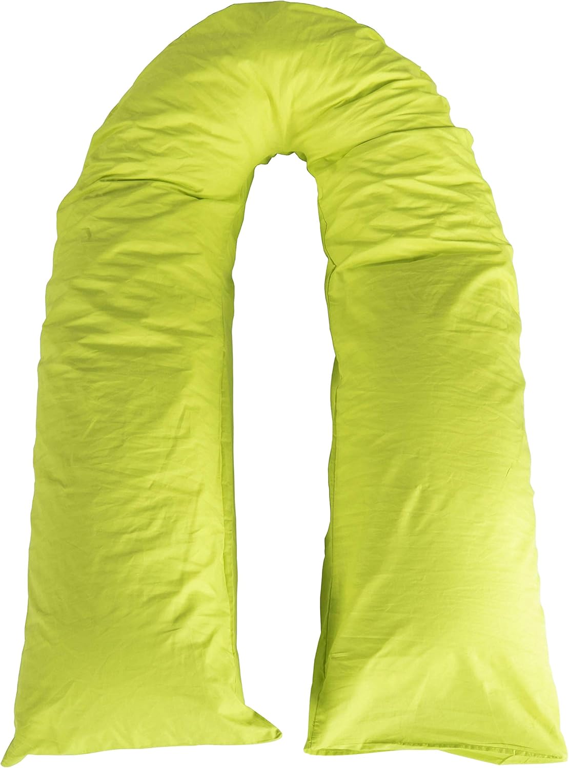 Adam Home 12 Ft Plain Dyed U Body Pillow and Pillow Case Pregnancy