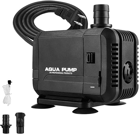 Amazon Co Jp Kedsum 12ｗ 水中ポンプ エアポンプ 吐出量10l H 最大揚程1 2m ミニポンプ 酸素ポンプ 循環ポンプ 静音設計 給水 排水ポンプ 酸素吐き出し口付き 水循環 水槽 水館 説明書付き ペット用品
