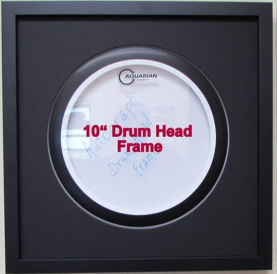 Drum Head Display Frame Set Black Frame Easy Mount