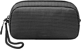 Electronics Organizer Travel Case, Water-Resistant Tech Pouch for Cables, Phone, Airpods, USB Flash Drives & Daily Items, Compact Storage for Gadgets, Durable Carrying Case for Travel (Dark Grey)