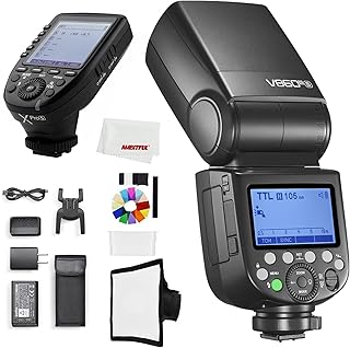 Godox V860III-S Speedlite Light,E-TTL ll autoflash and Manual Flash, 2.4G High-Speed Sync,7.2V/2600mAh Li-ion Battery,with XPRO-S 2.4G Wireless Trigger Compatible for Sony Cameras