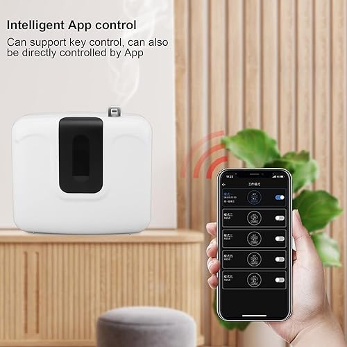 Miniatura 5 de Máquina de aire inteligente de aroma, difusor de aceite esencial de capacidad de 27.1 fl oz, portátil, difusor de aroma, humidificador de aroma de