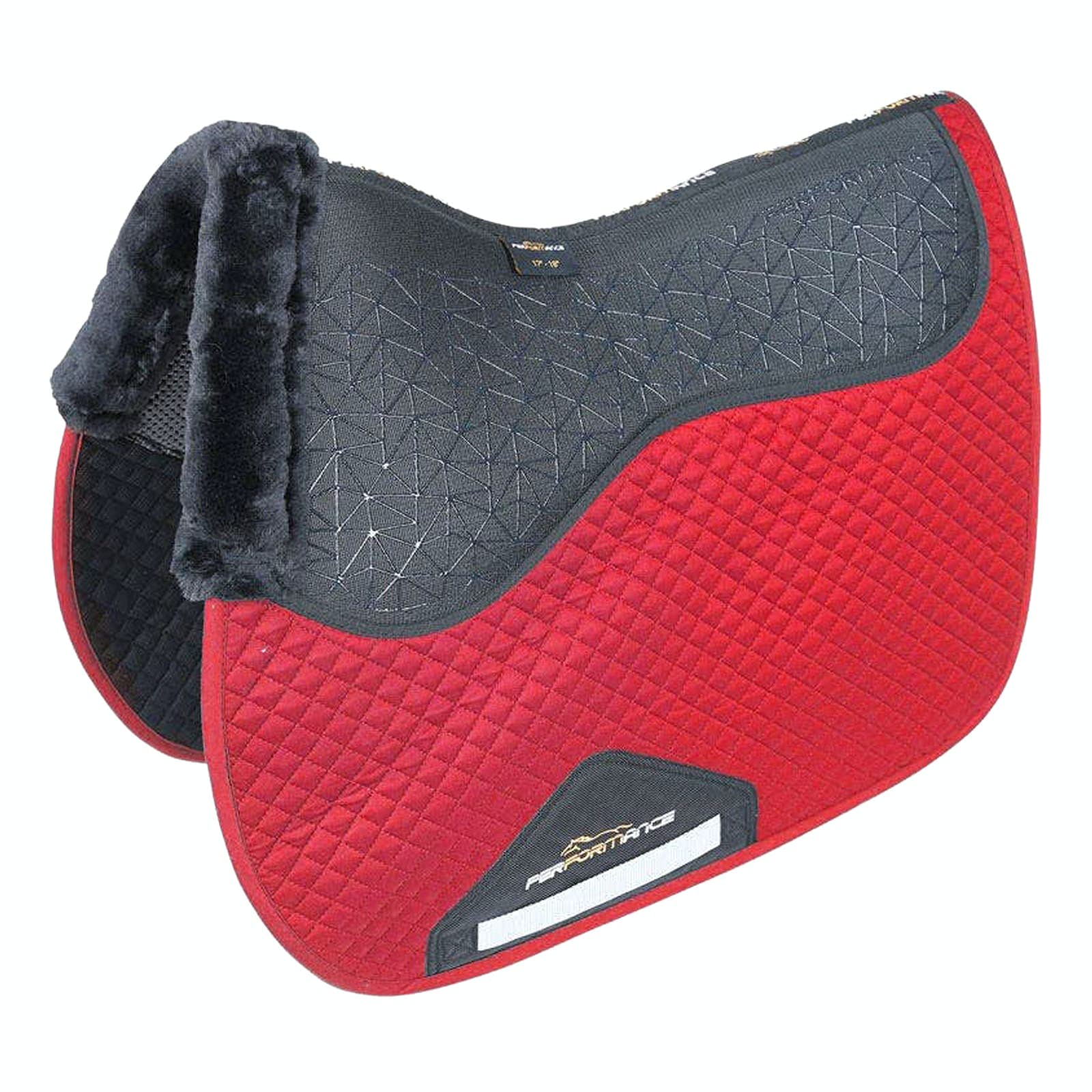 PerformanceFusion Horse Saddlecloth (17in - 18in) (Deep Red)