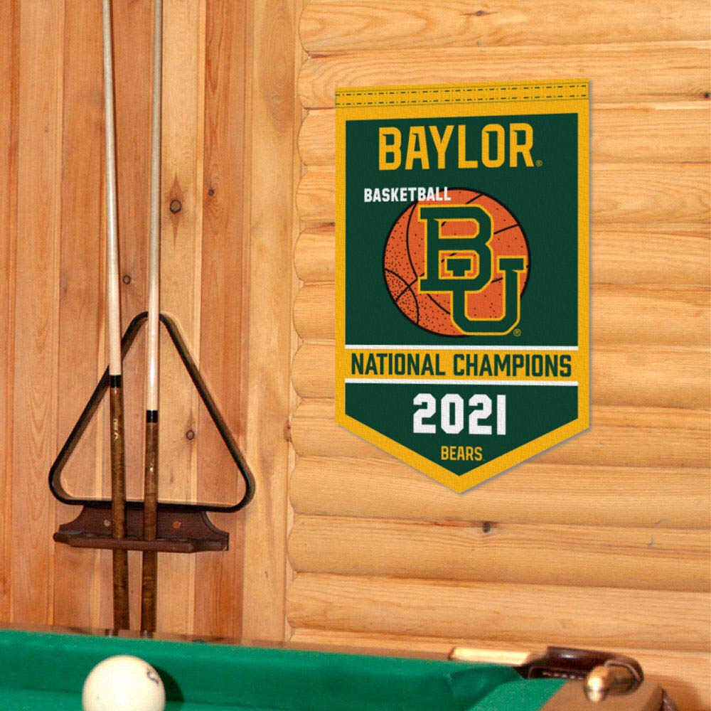 Baylor Bears 2021 Basketball National Champions Banner