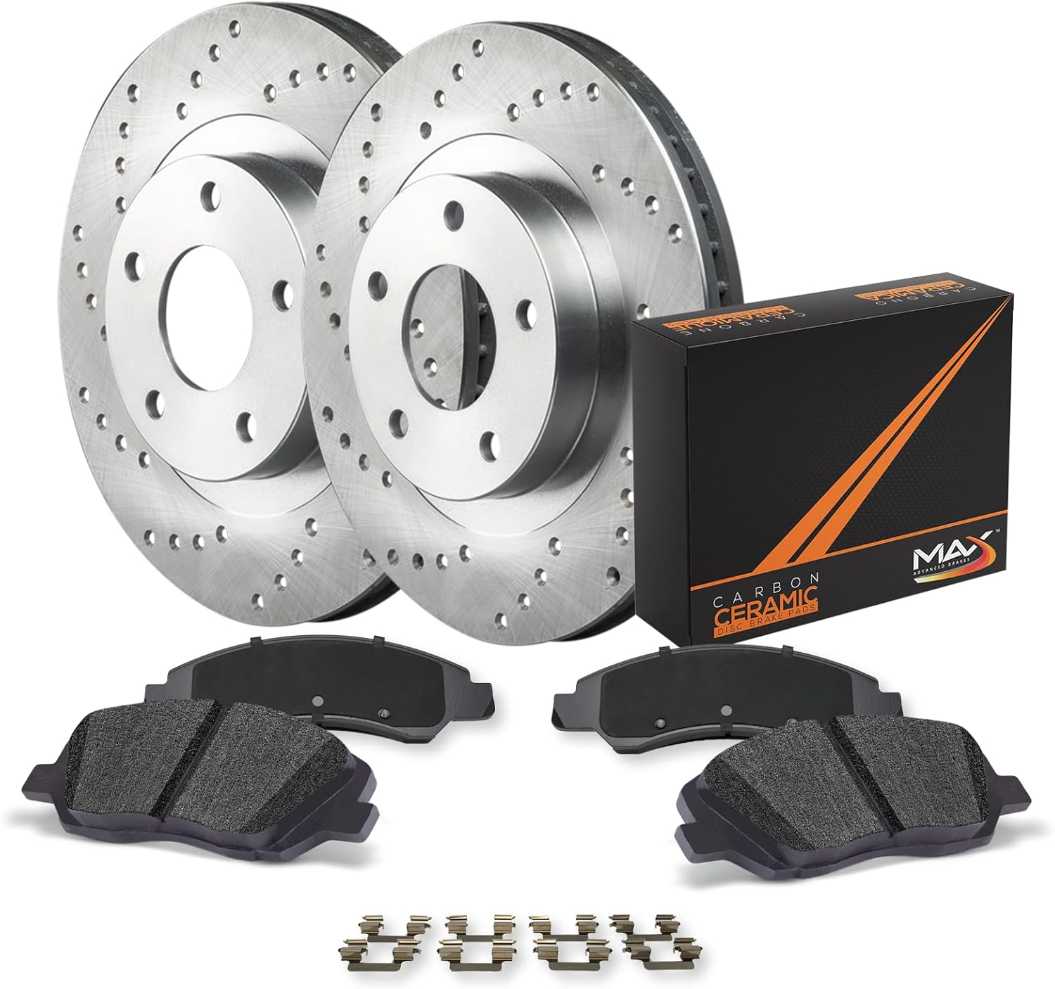 Max Advanced Brakes Front Brake Kit For 20092012 2013 20142019 Toyota