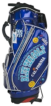 ブルーティーゴルフ エナメル スタンド式 キャディバッグ 9型 キャディバッグ 楽天市場】ブルーティーゴルフ エナメル スタンド式 キャディ