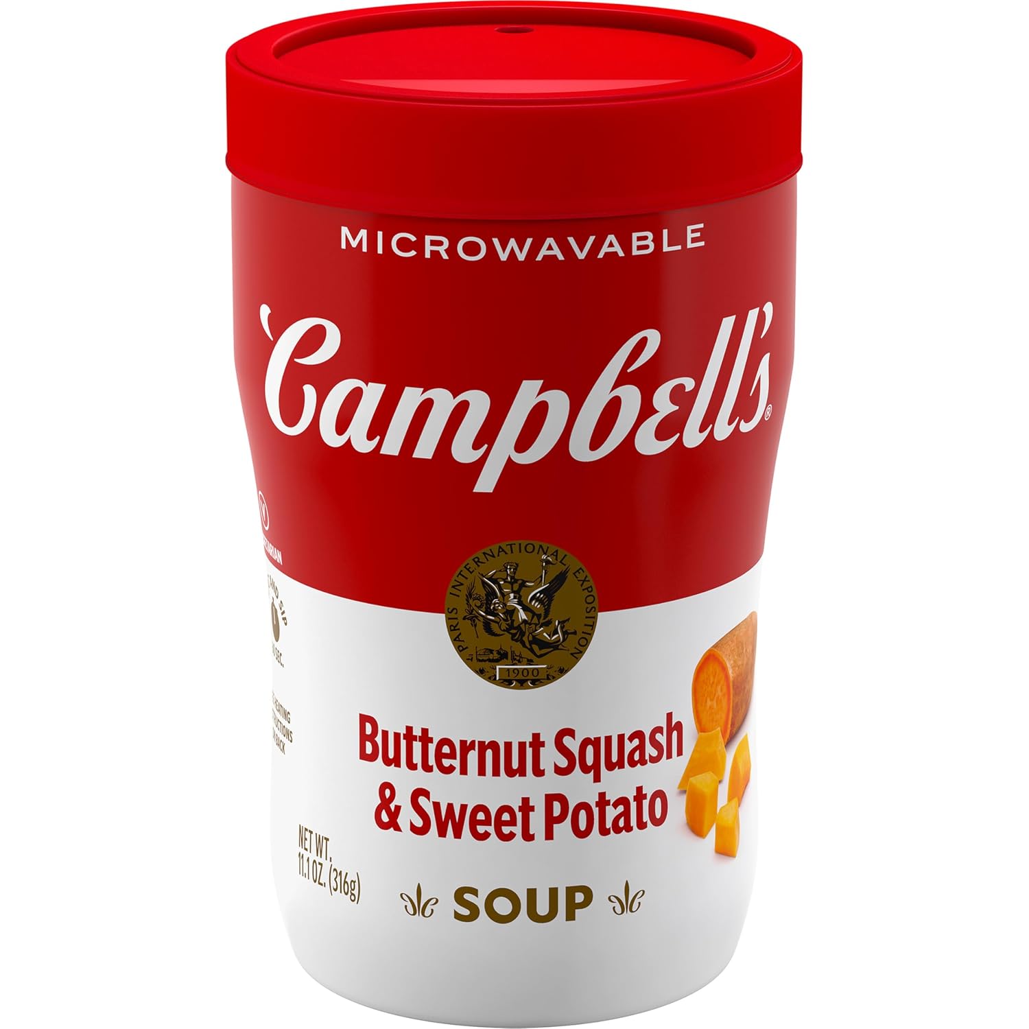 Campbell's Butternut Squash & Sweet Potato Sipping Soup, 11.1 Ounce (Pack of 8)