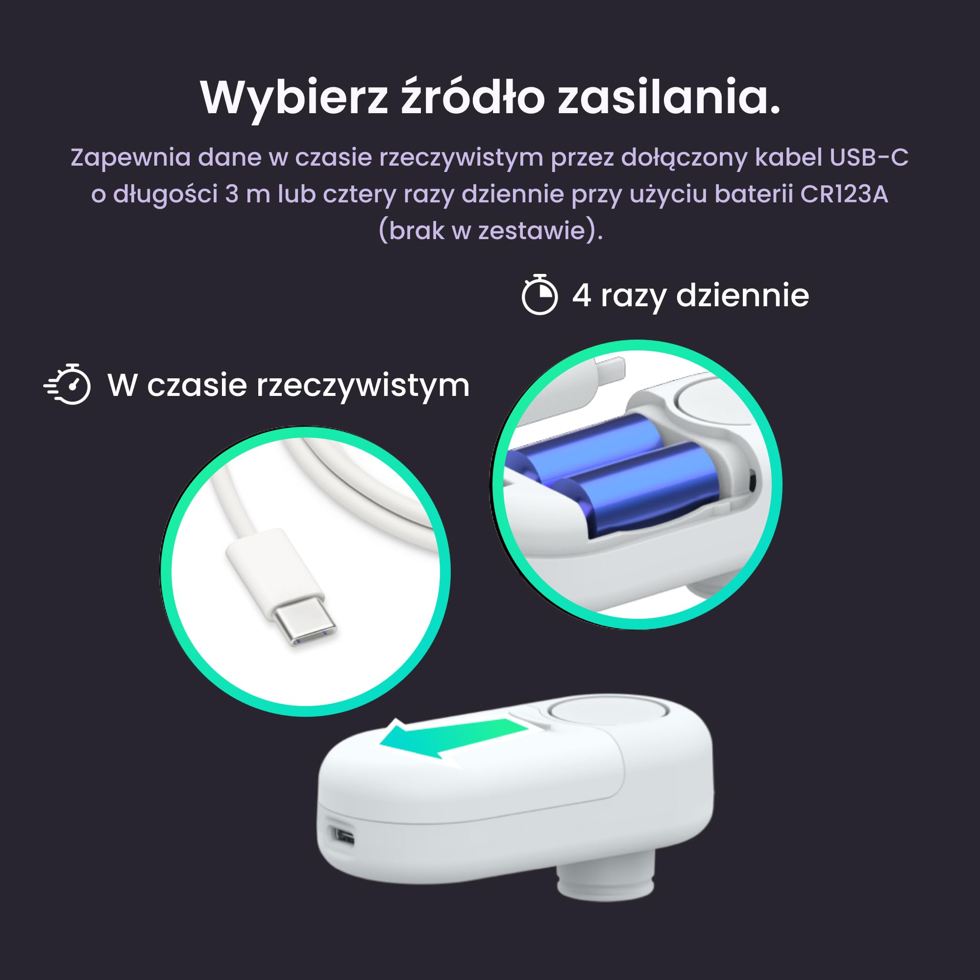 HomeWizard Wodomierze, Wi-Fi, wykrywanie wycieków, monitorowanie aplikacji, do mierników analogowych, USB-C lub bateryjnych, biały