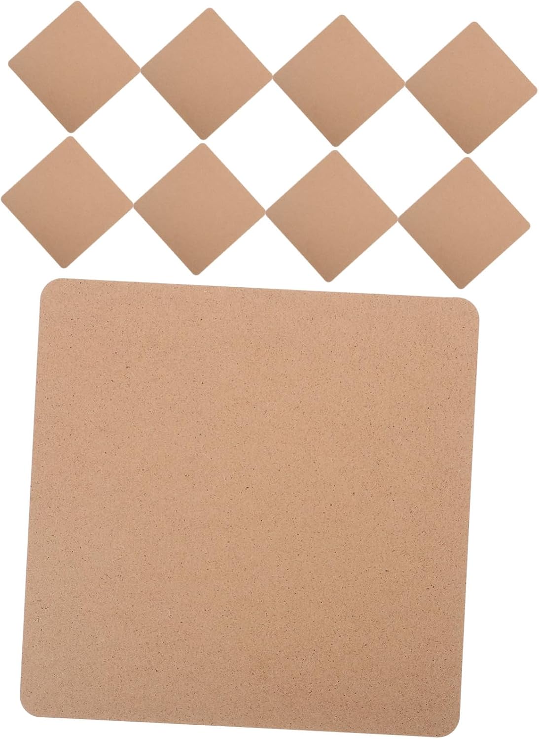 NUOBESTY 10pcs Wood Pottery Board Clay Crafting Boards for Art Projects Versatile Wood Panels for Pottery Air Dry Clay and Handmade Artwork