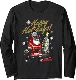Fallout Happy Holidays from Santatron Christmas Video Game 長袖Tシャツ