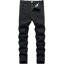 Mens Jeans Skinny Slim Fit Stretch Jeans for Men Denim Washed Pants
