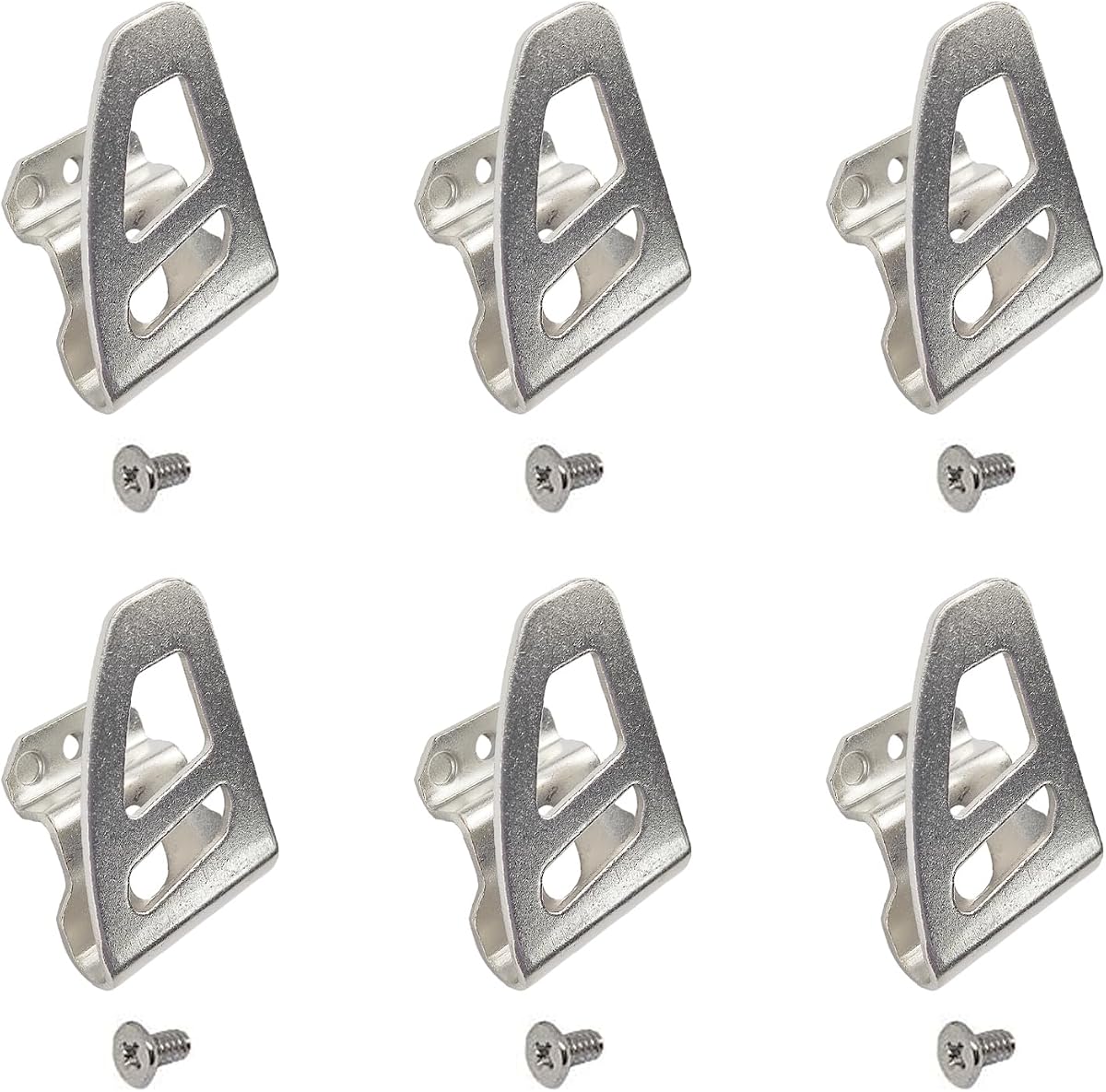 6PCS Belt Clip for Milwaukee, 42702653, Belt Hook Compatible with Milwaukee Tools Hammer Drill Impact Driver Replace for 2604-20, 2604-22, 2604-22CT, 2797-22