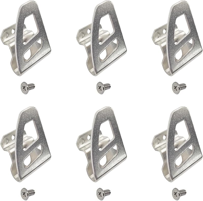 6PCS Belt Clip for Milwaukee, 42702653, Belt Hook Compatible with Milwaukee Tools Hammer Drill Impact Driver Replace for 2604-20, 2604-22, 2604-22CT, 2797-22