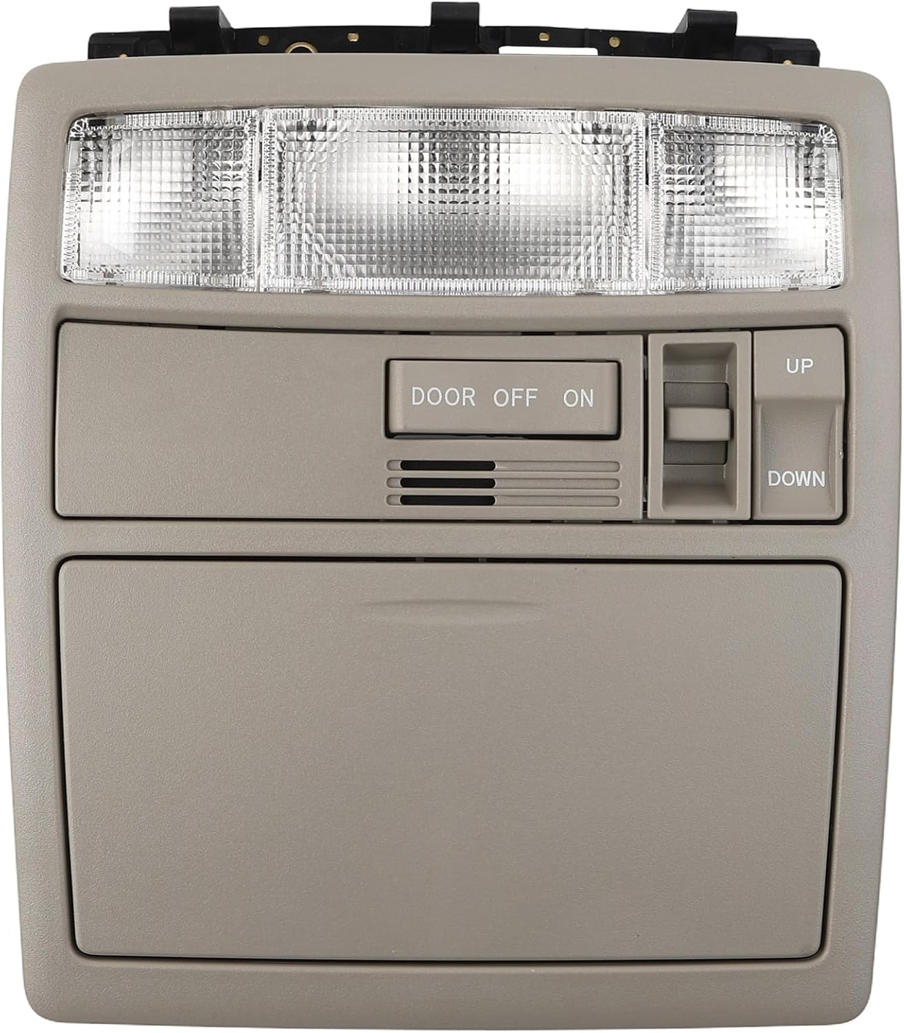Overhead Console Dome Light with Sunroof Switch Compatible with Toyota Camry 2007-2011 Interior Roof Reading Lamp with Glasses Storage Replaces 63650-33271-E0 63650-33270-E0
