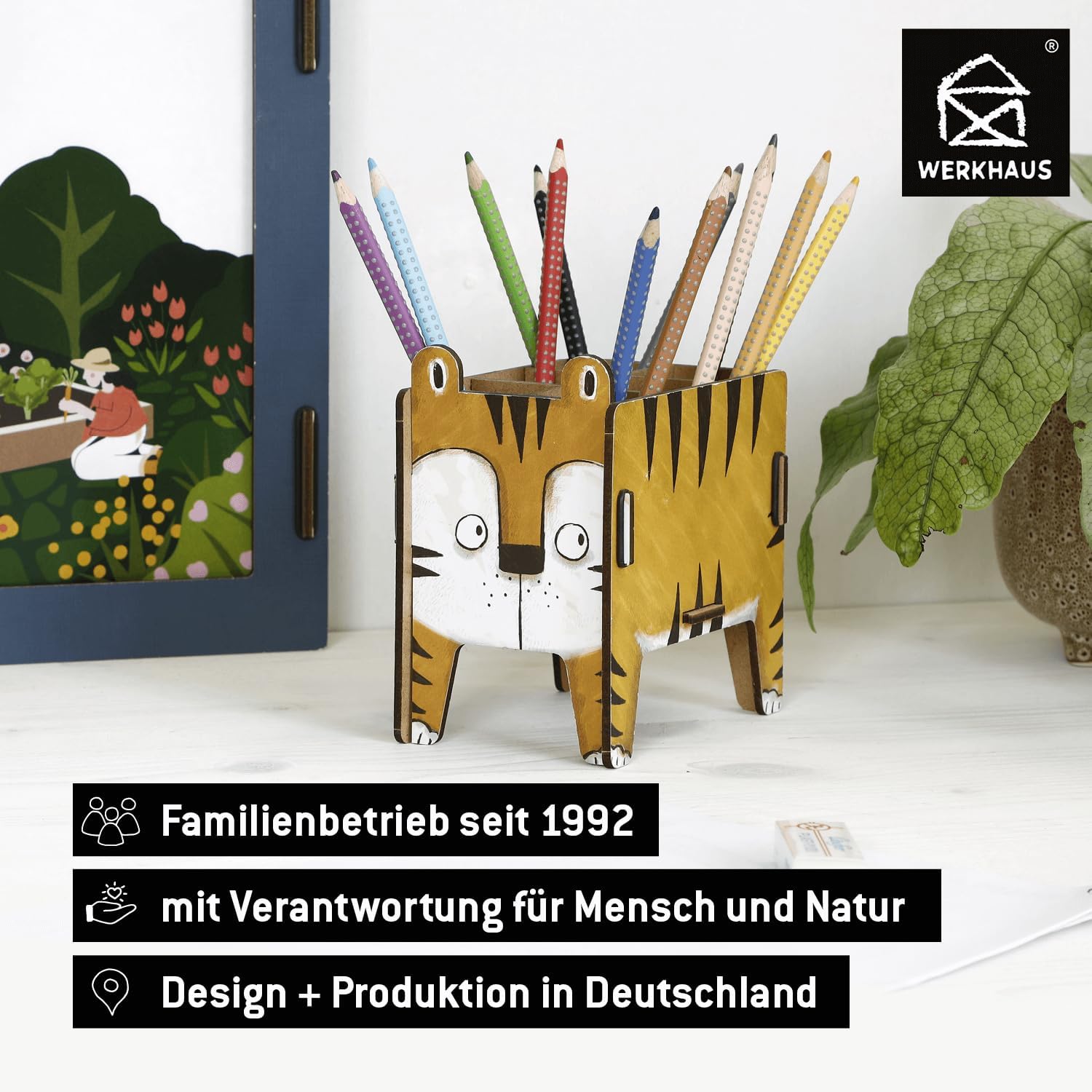 Werkhaus Tiger Pencil Holder
