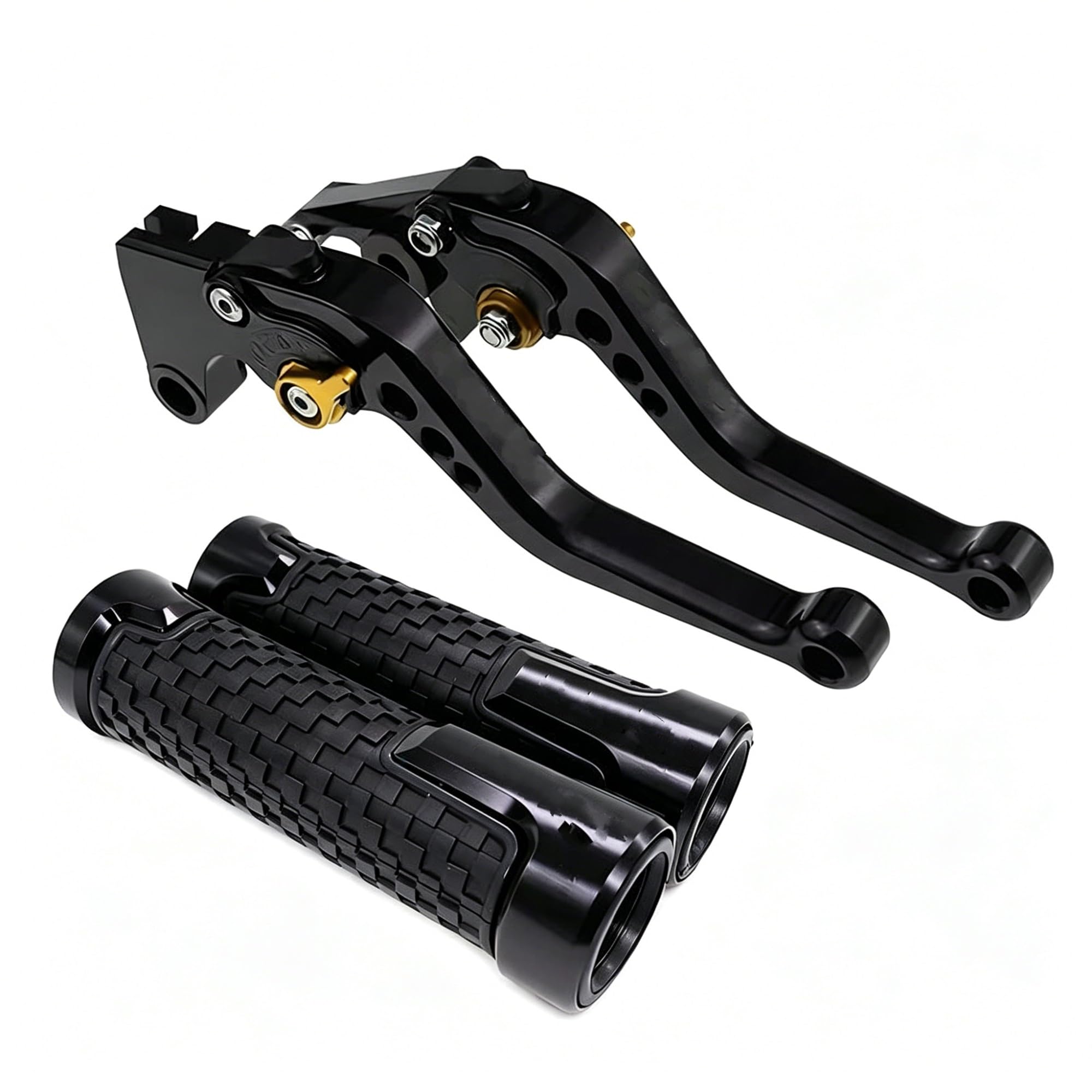 Kit Di Manopole Per Leva Freno E Frizione Per Moto Per Ducati Per Monster 695 2007-2008 400 2004-2007 Componenti Ricambio Frizione Freno Leve Manubrio Manopole | Colore 7