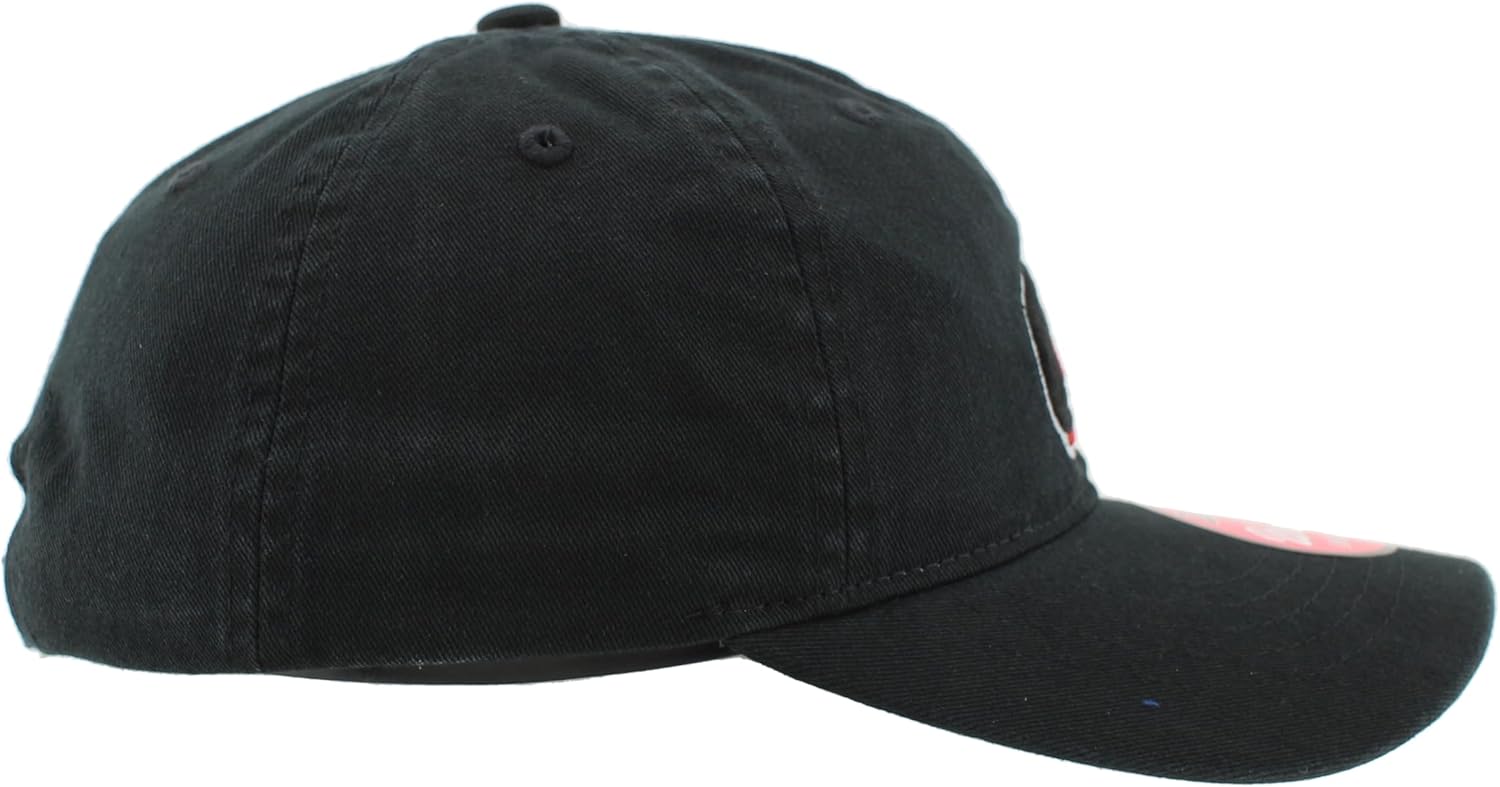 ZHATS NHL Womens NHL Officially Licensed Women's Adjustable Hat Girlfriend Icon Black