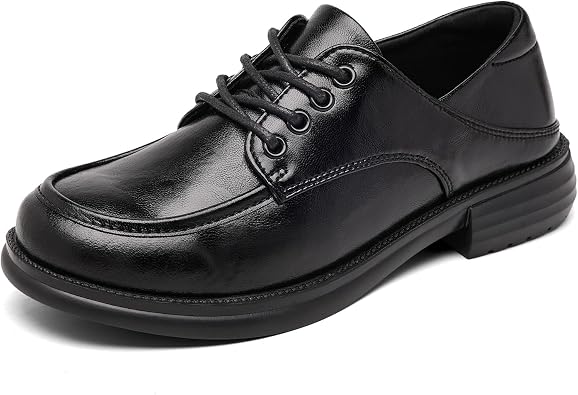 Womens Oxfords Low Heel Dress Shoes Lace Up Office Business Work Loafers