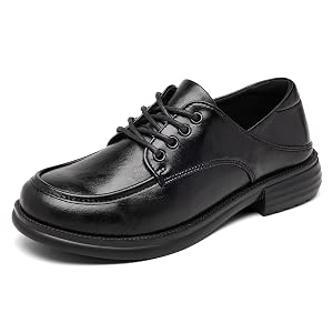 Oxford Shoes for Women Lace Up Loafers Platform Dress Shoes Office Business Work Shoes