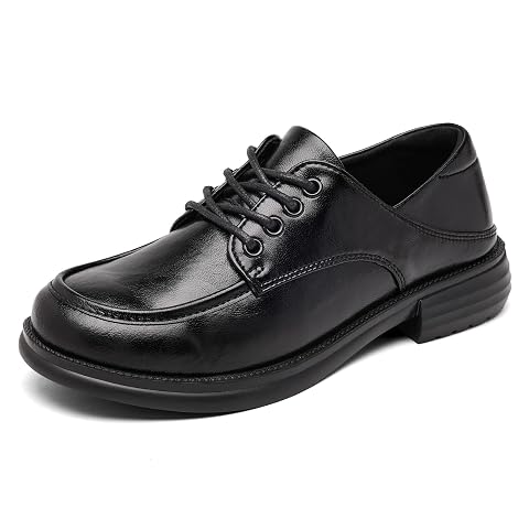 Oxford Shoes for Women Lace Up Loafers Platform Dress Shoes Office Business Work Shoes