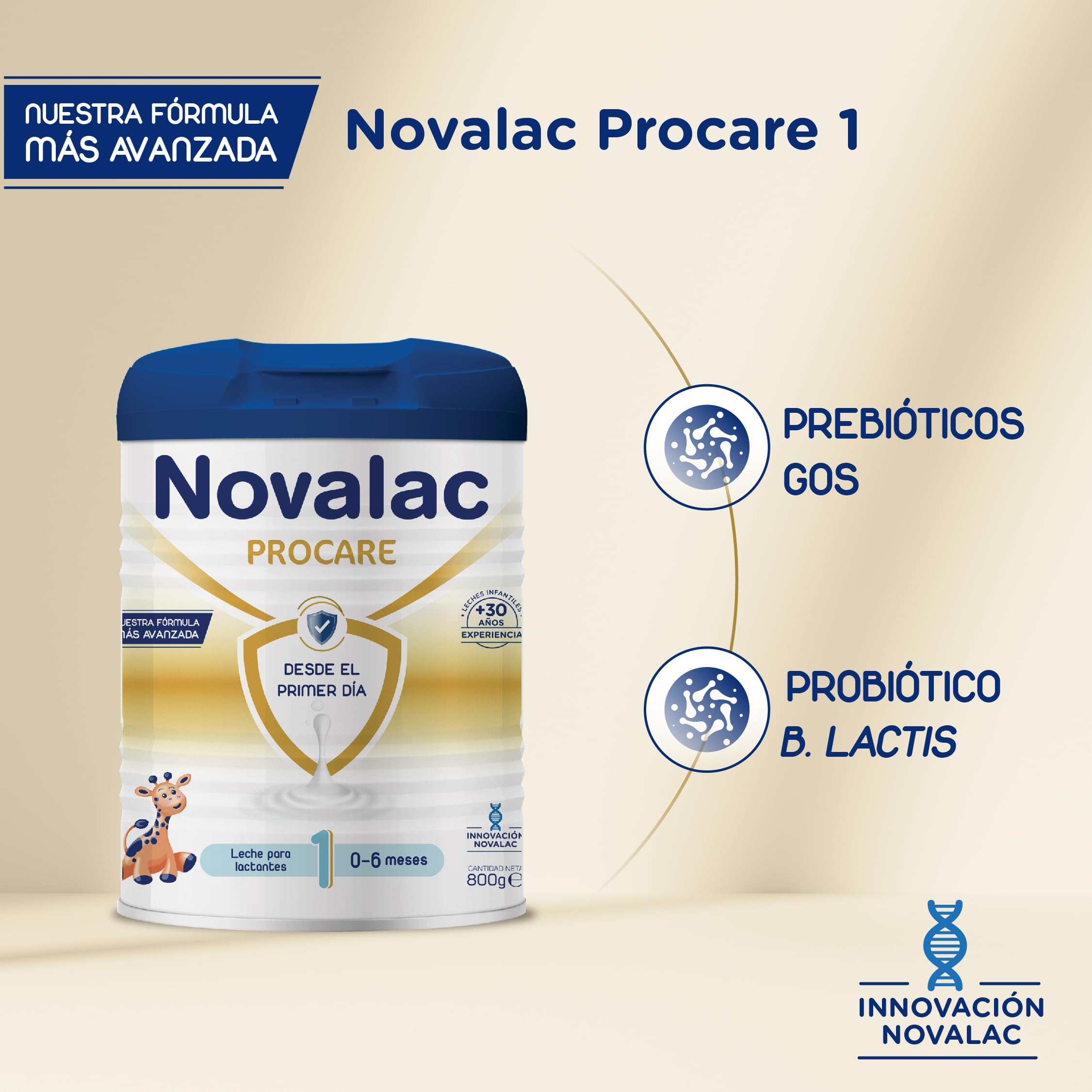 NOVALAC P. PROACTIVE 1 DUPLO (2X 800G) MAXI PACK