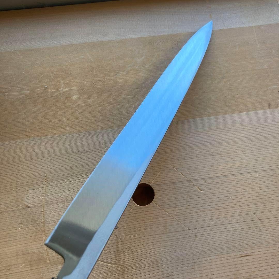 ストーンウォッシュ】柳刃包丁 堺菊守 300mm 木製ハンドル
