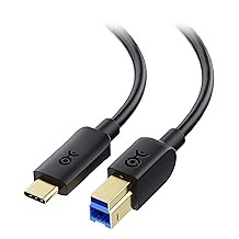 Cable Matters USB Type C to USB B 3.0 Cable (USB C to USB B Cable) Black 2 m