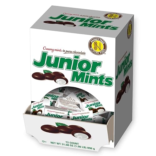 Tootsie Roll Mentas cremosas junior en chocolate puro, mini cajas, 72 unidades, 31.68 onzas