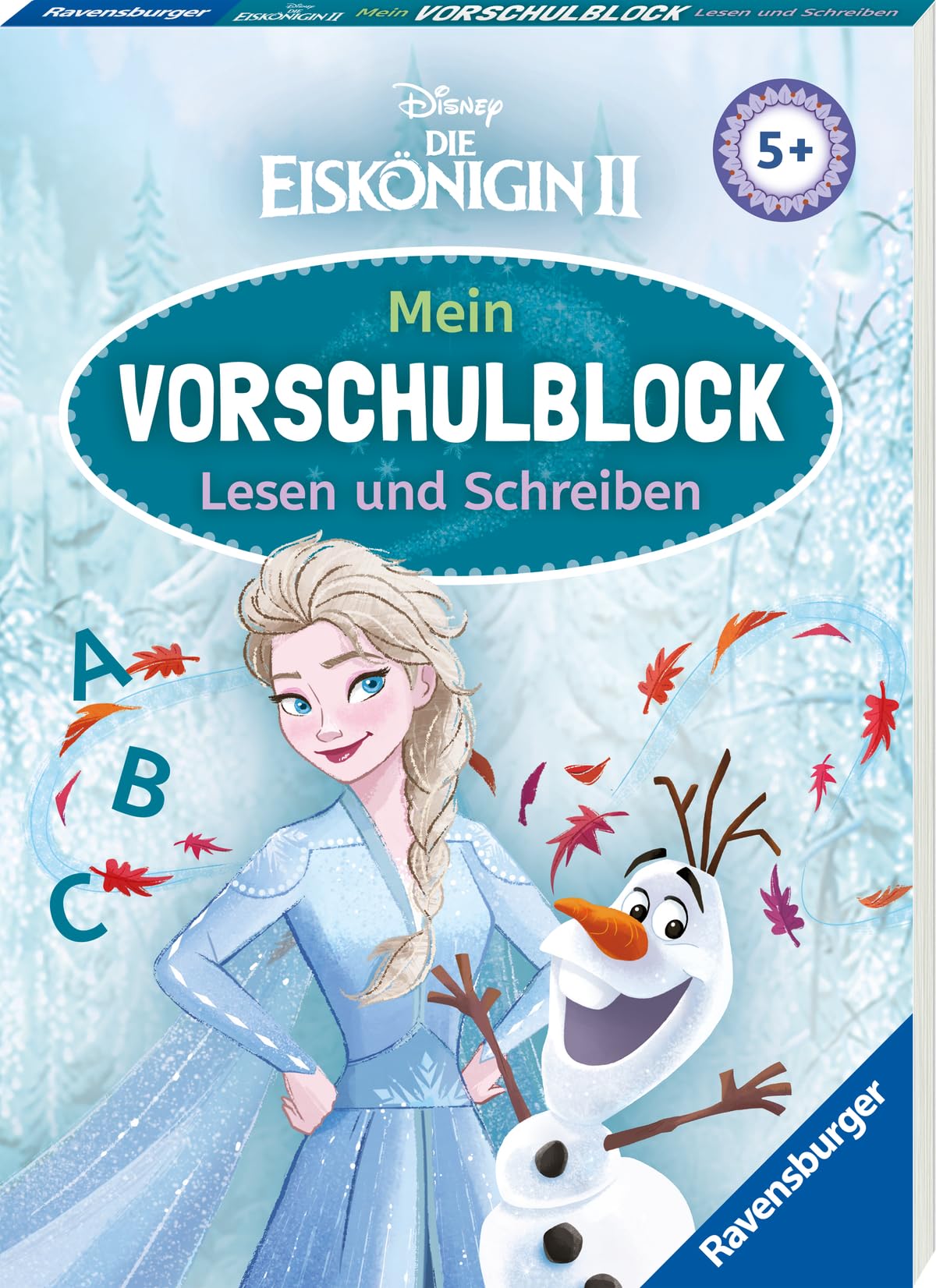 Disney Die Eiskönigin 2 - Mein Vorschulblock: Lesen und Schreiben