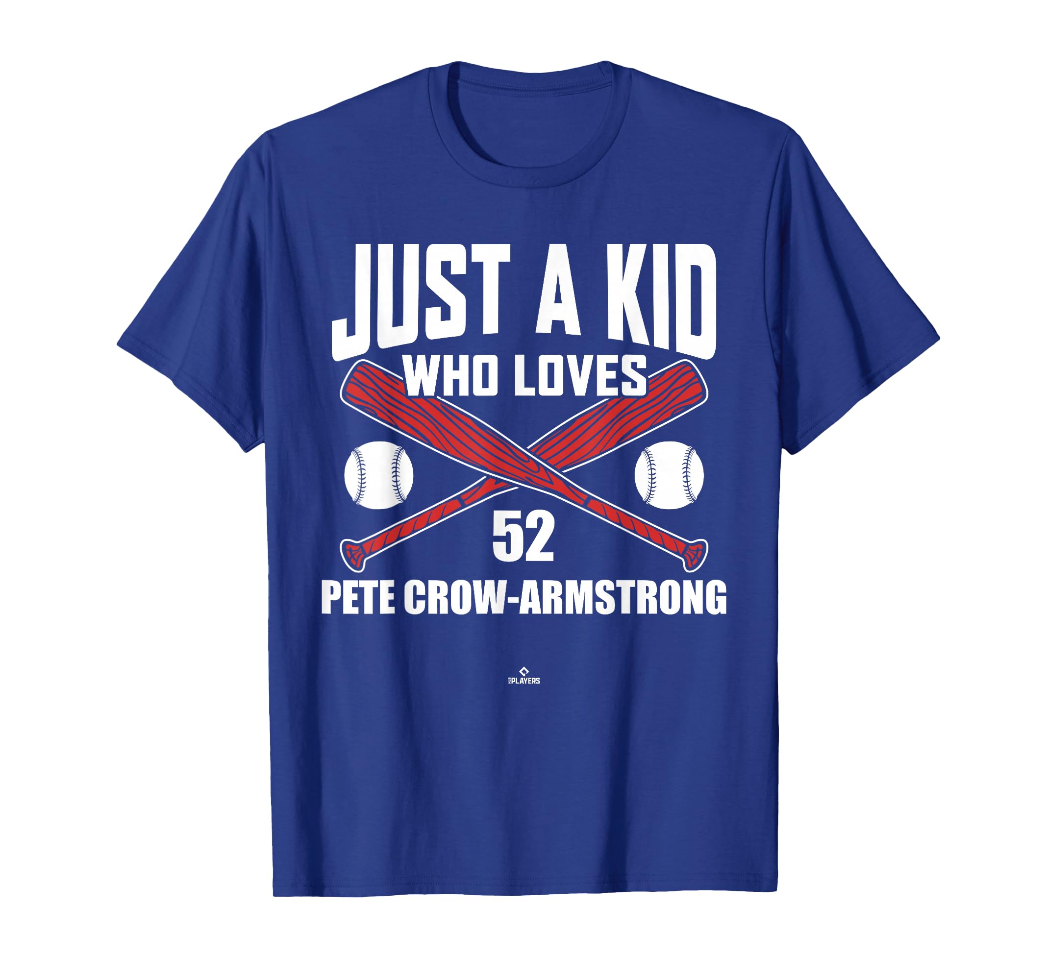 Just A Boy Who Loves Pete Crow-Armstrong Chicago Baseball T-Shirt