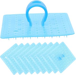 10Pcs High-Grade Silicone Fruit Vegetable Cleaning Brushes Ergonomic Flexible Design for Kitchen Dish Washing and Multi-Purpose Use
