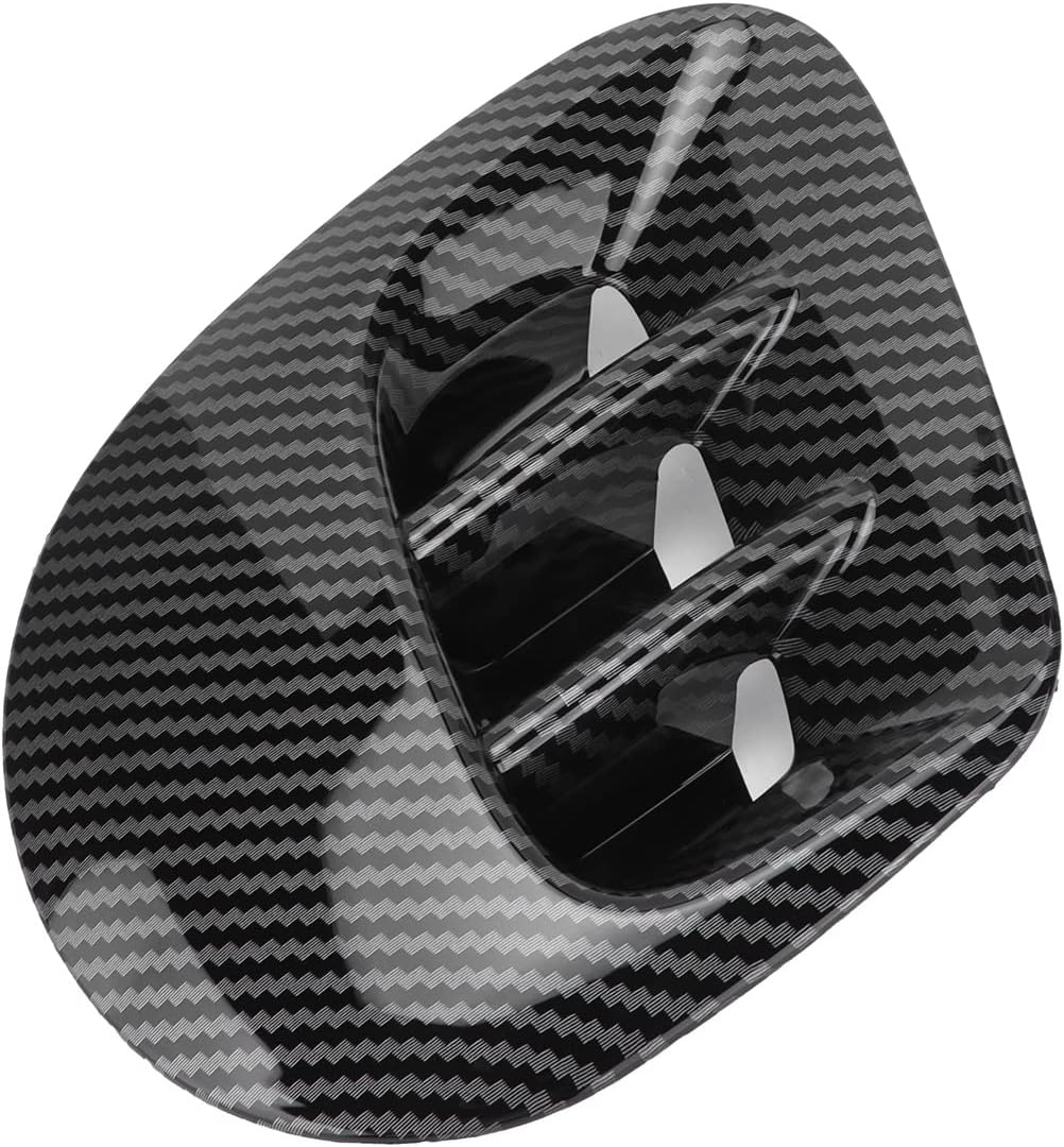 Aerodynamic Air Flow Front Hood Vent Cover, Car Trim