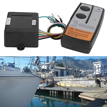 Acouto Anchor Remote, Professional Switch Anchor,Anchor Remote Switch Trim Controller Marine Boat Accessory