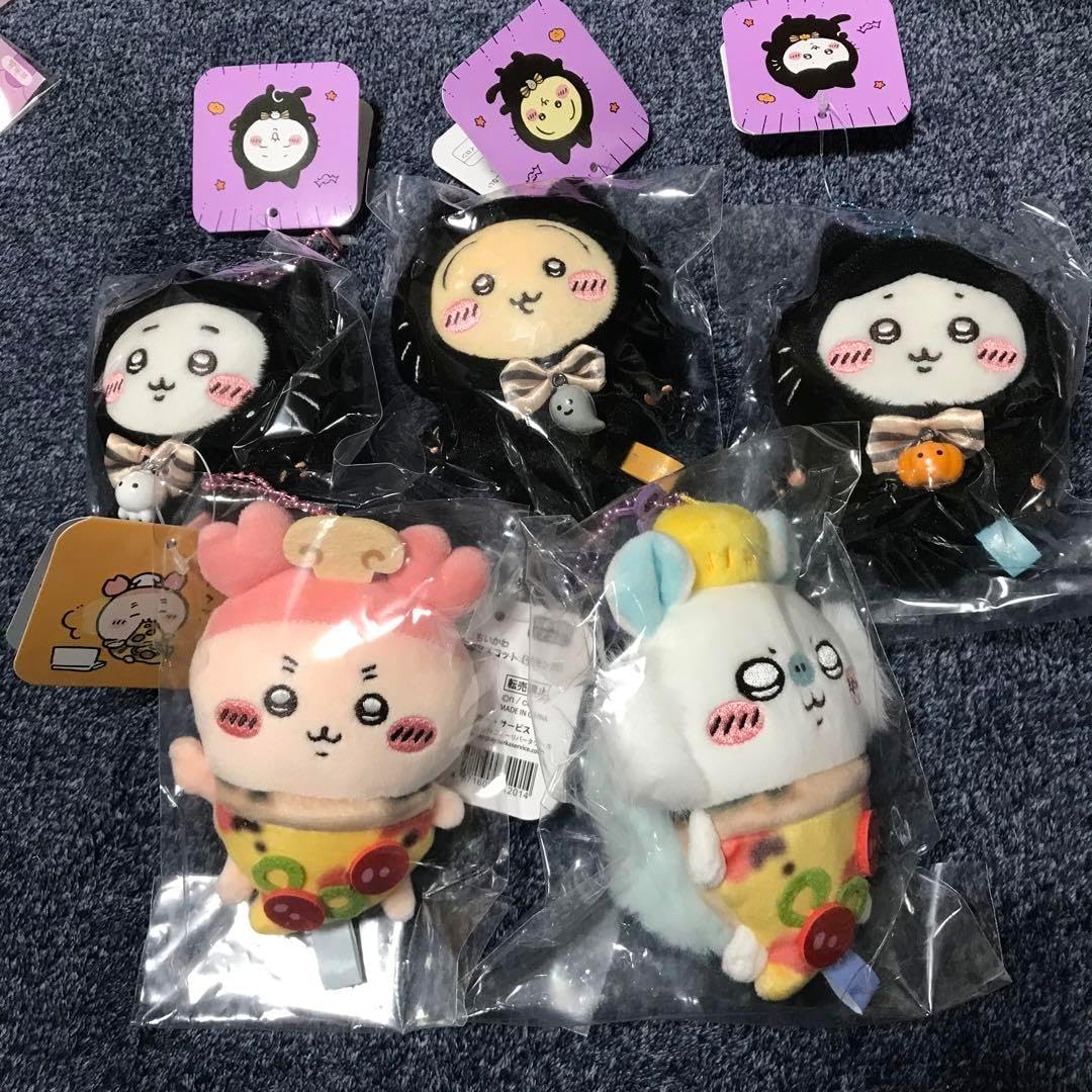 ちいかわ まじかるちいかわ ZIPパーカー キラキラ ブラック Lサイズ