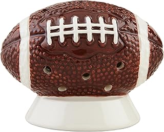 Mud Pie Led Football Sitter; 2 1/2" x 3 1/4"