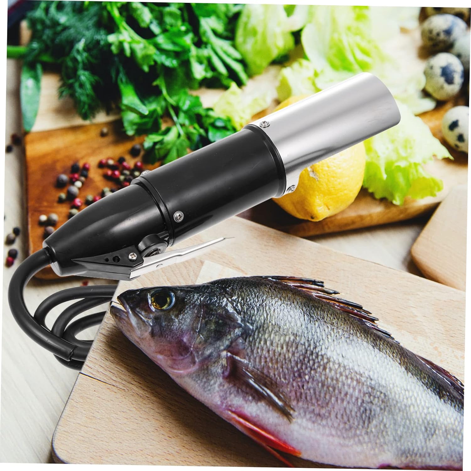 Zerodeko Electric Scraper Fish Cleaning Tool Machine Handheld Market Home Scalping